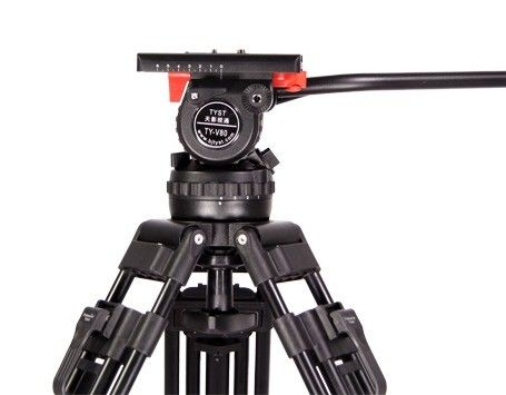 Профессиональное видеосъемка Углеродный волокно тройник 75 мм диаметром чашки с одной ручкой