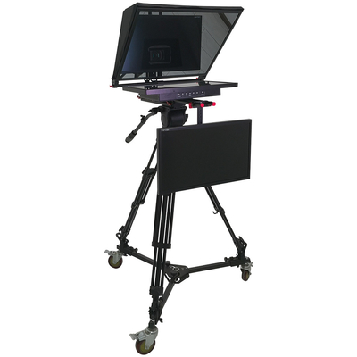 Поддерживаемый Windows 8 TY21G2 Dual Screen Studio Teleprompter с PTZ Caster Tripod