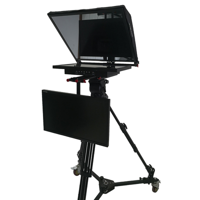 Поддерживаемый Windows 8 TY21G2 Dual Screen Studio Teleprompter с PTZ Caster Tripod