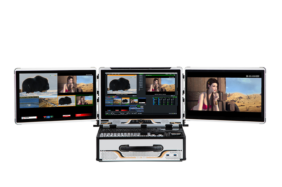3 экрана прямая трансляция All-in-One Machine от TYST с 17,3&quot; монитором