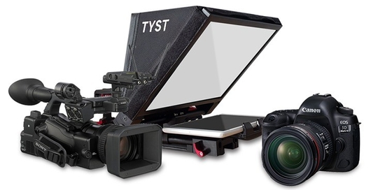 TYSVideo Portable Pad Tablet Teleprompter для телепрограммирования и съемки камер DSLR