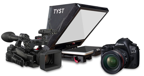 TY330 -Outlet 7-11 &quot;Таблетный телепромптер DSLR для внутренних и наружных интервью