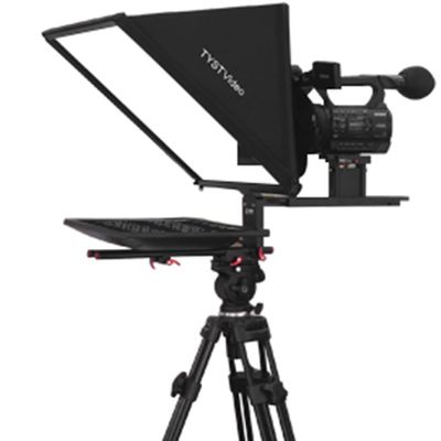 24 INCH Studio Single Monitor Teleprompter с беспроводным пультом и закаленным стеклом