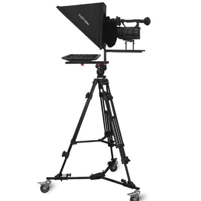 24 INCH Studio Single Monitor Teleprompter с беспроводным пультом и закаленным стеклом