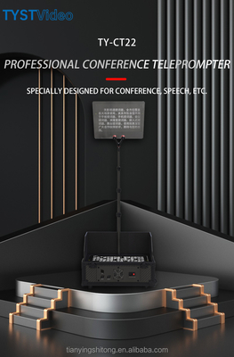 Регулируемый вертикальный угол обзора TYSTVvideo Control Teleprompter Studio