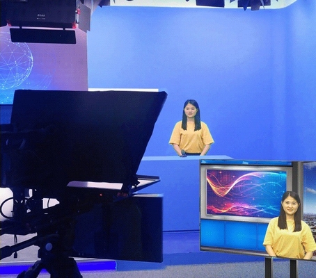 24-дюймовый Flip Teleprompter для монитора студии с высокой светопередачей