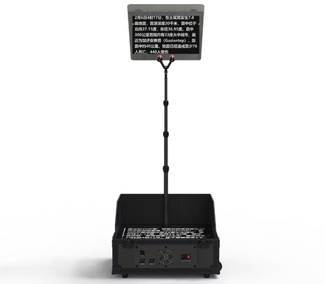 Внутреннее наружное TYSTVideo Trump Glass Teleprompter Сильное стекло дистанционного управления