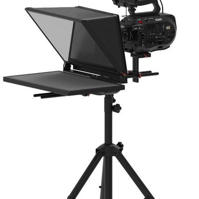 TS200 Teleprompter 20 дюймовый одномониторный студийный автокоуч с регулируемой подставкой