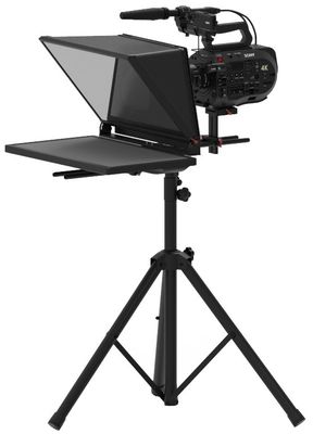 TS200 Teleprompter 20 дюймовый одномониторный студийный автокоуч с регулируемой подставкой