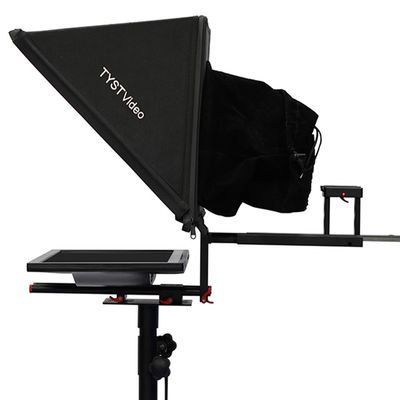 TS200 Teleprompter 20 дюймовый одномониторный студийный автокоуч с регулируемой подставкой