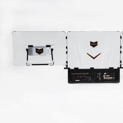 Источник интернет-сигнала 17,3 дюйма Трехэкранное живое потоковое оборудование для портативной игры на открытом воздухе