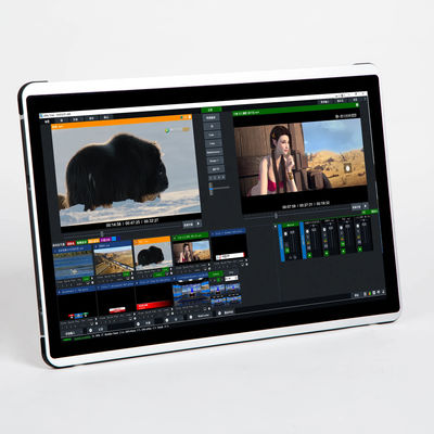 Беспрепятственное видеовещание с помощью LCD-экрана Facebook Stream все в одном устройстве