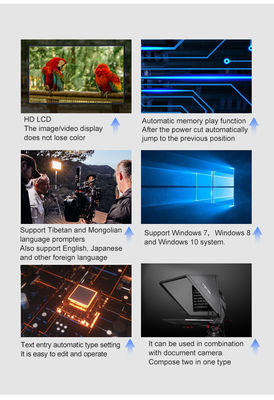 Портативный телевизор для прямой трансляции TYSTVideo Professional для записей в помещениях или на улице