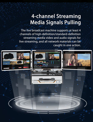 Live Stream Broadcast Switch All-in-One 17.3 Монитор портативная видеостанция с 1T ROM