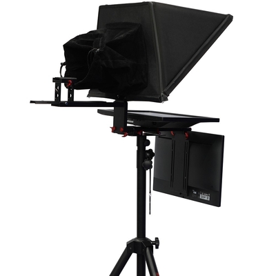 TS2200 22 дюймовый телепромптер для ноутбука с двумя экранами