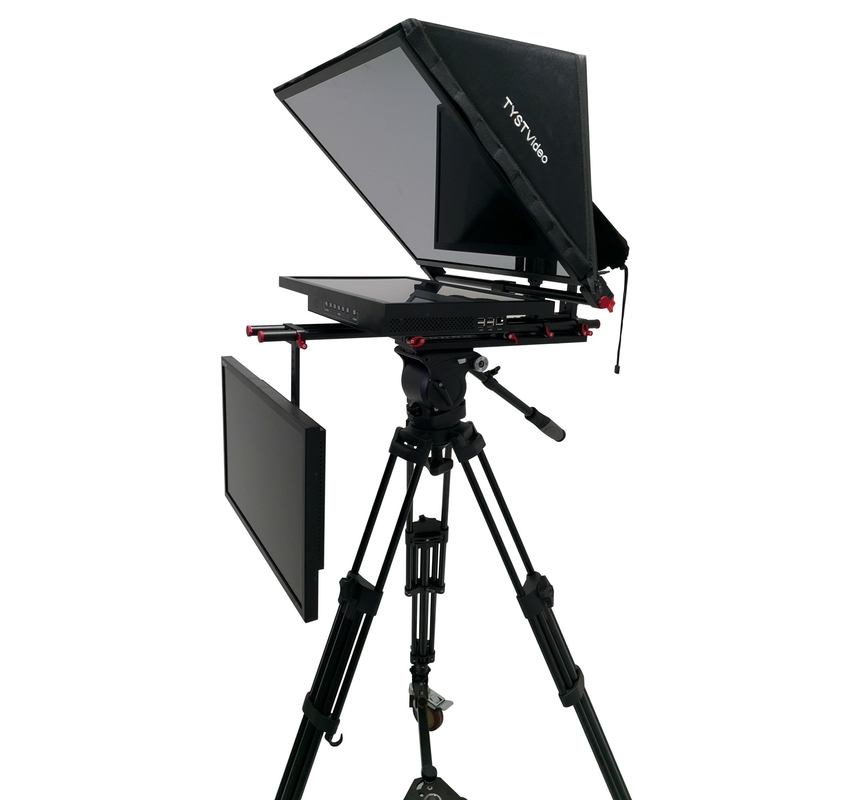 TY-24G2 Pro 24&quot; Dual Screen Studio Teleprompter Окончательный инструмент для вещания новостей