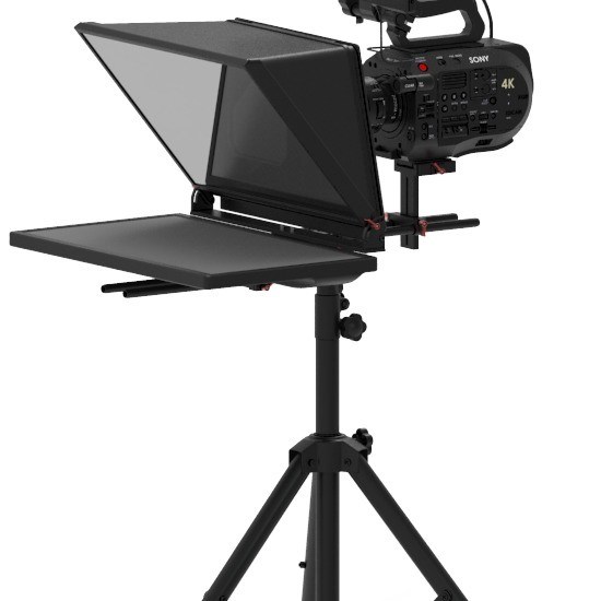 TS200 Teleprompter 20 дюймовый одномониторный студийный автокоуч с регулируемой подставкой
